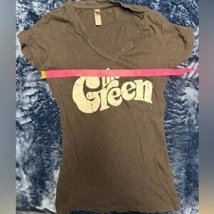 Next Level The Green size S 100% cotton short sleeved tee shirt